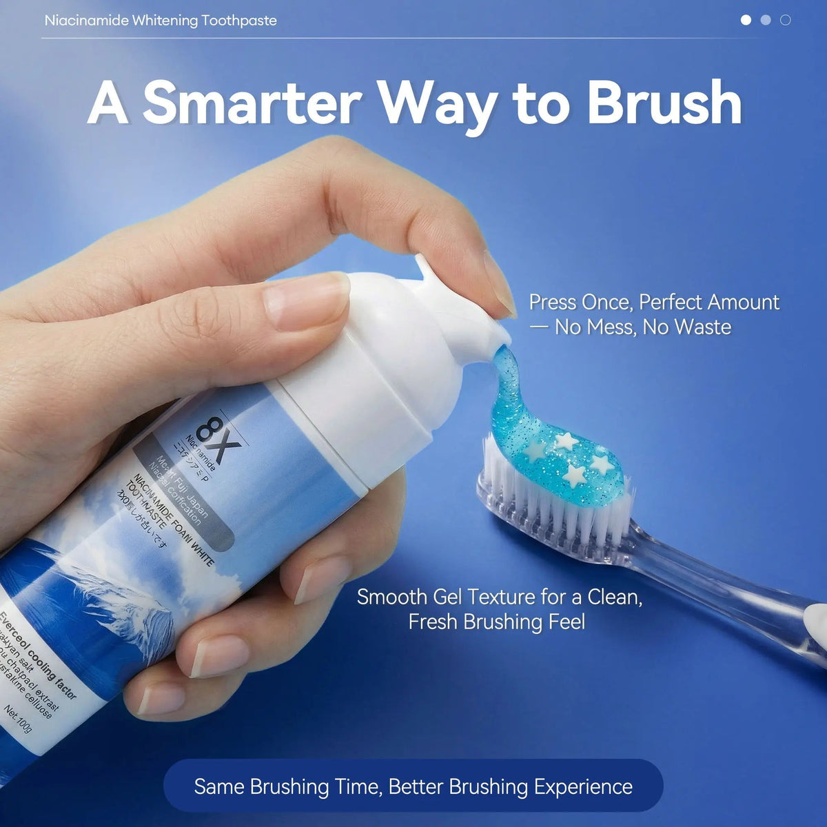 【Family Value Pack】VUTTUV®Niacinamide Whitening Toothpaste for a Brighter, Fresher Smile