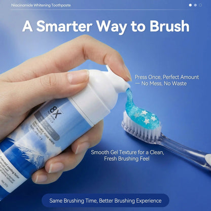 【Family Value Pack】VUTTUV®Niacinamide Whitening Toothpaste for a Brighter, Fresher Smile