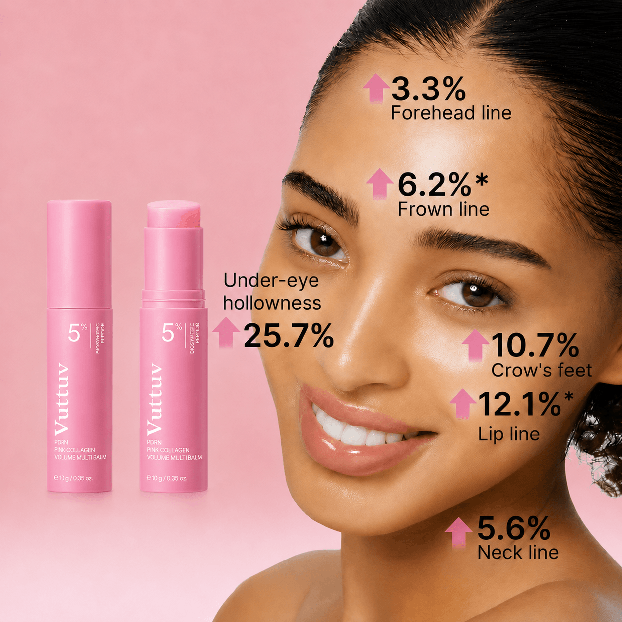 Up to 72% OFF Vuttuv PDRN Pink Collagen Volume Multi Balm