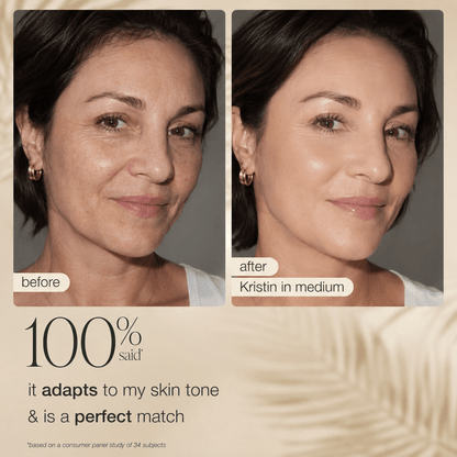 VUTTUV Summer Skin Essentials Set — CC Serum + Solid SPF 30 Sunscreen Brush