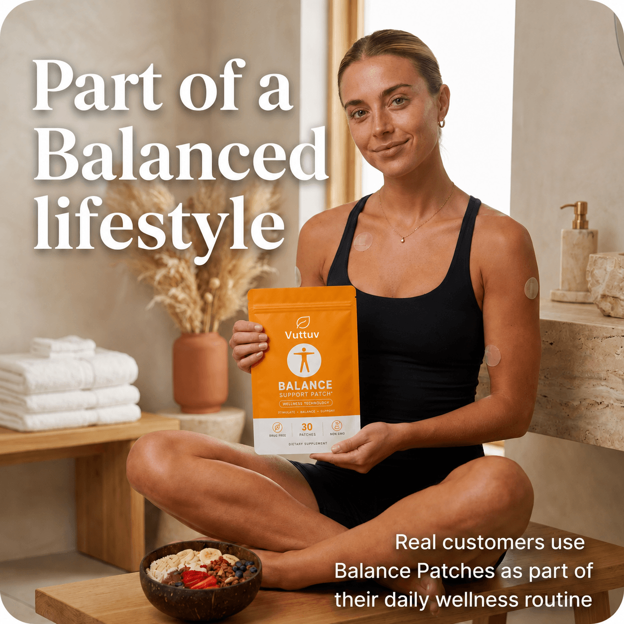 Vuttuv® Balance Support Patch